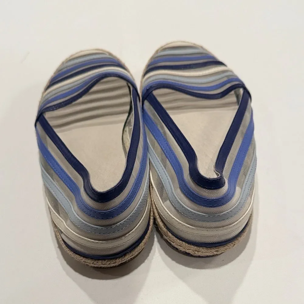Aerin Women's Navy and Light Blue Espadrilles